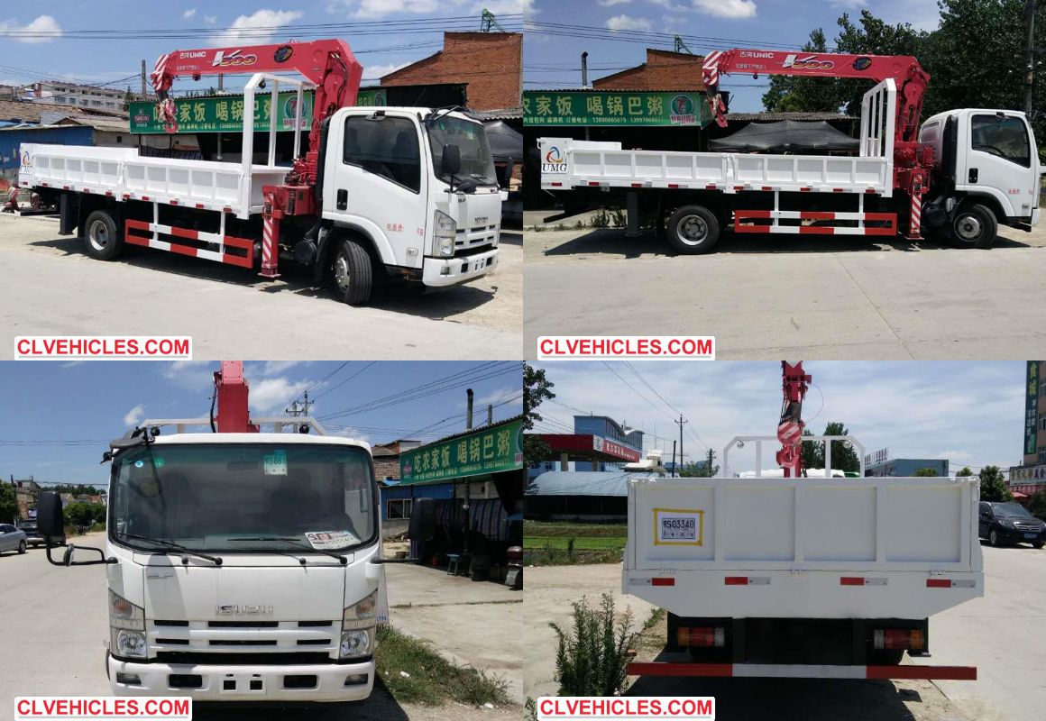 ISUZU Truck Mounted 5ton Crane