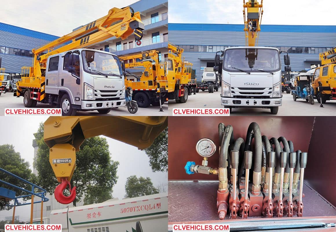 ISUZU 18m Articulated Manlift Truck