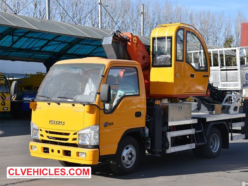 ISUZU 100p Manlift Truck