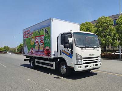 An ISUZU ELF 190HP Refrigerated Truck Has Arrived in Grenada