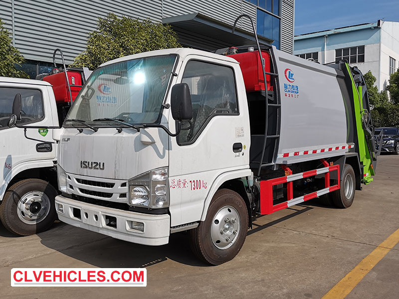4cbm Compactor Garbage Truck