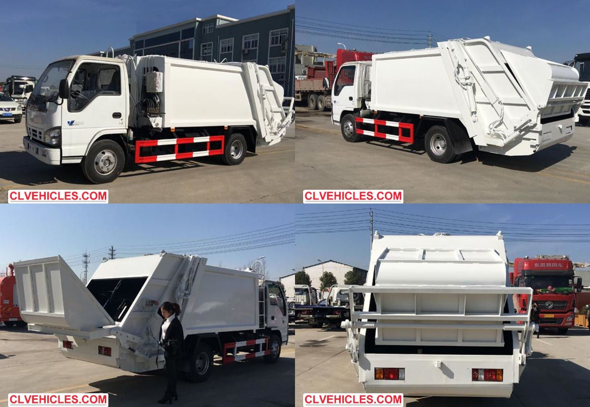 5CBM Refuse Garbage Truck