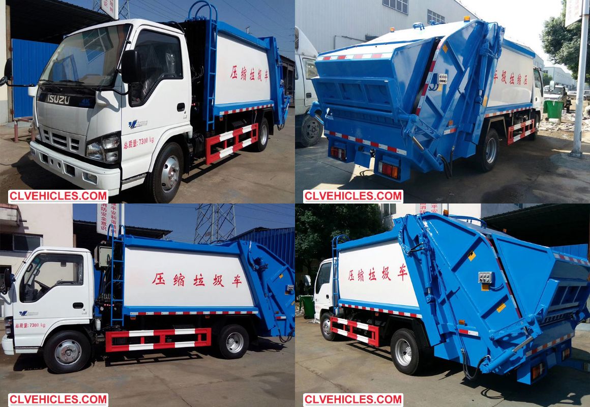 6CBM Compactor Recycling Truck