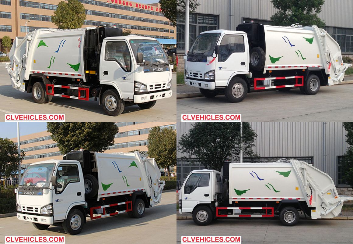 7 ton Garbage Compactor Truck