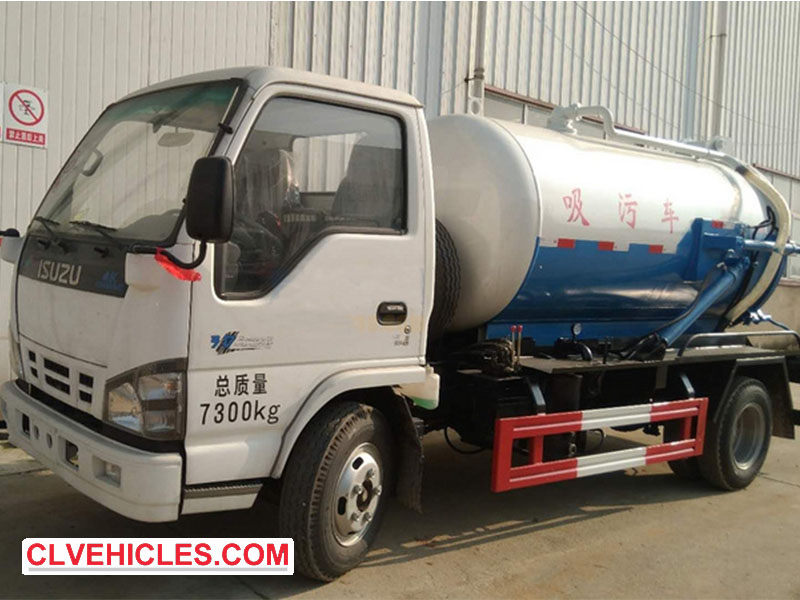 ISUZU 6CBM Sewer Vacuum Trucks