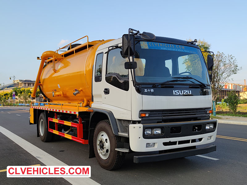 ISUZU 12CBM Jet Vacuum Truck