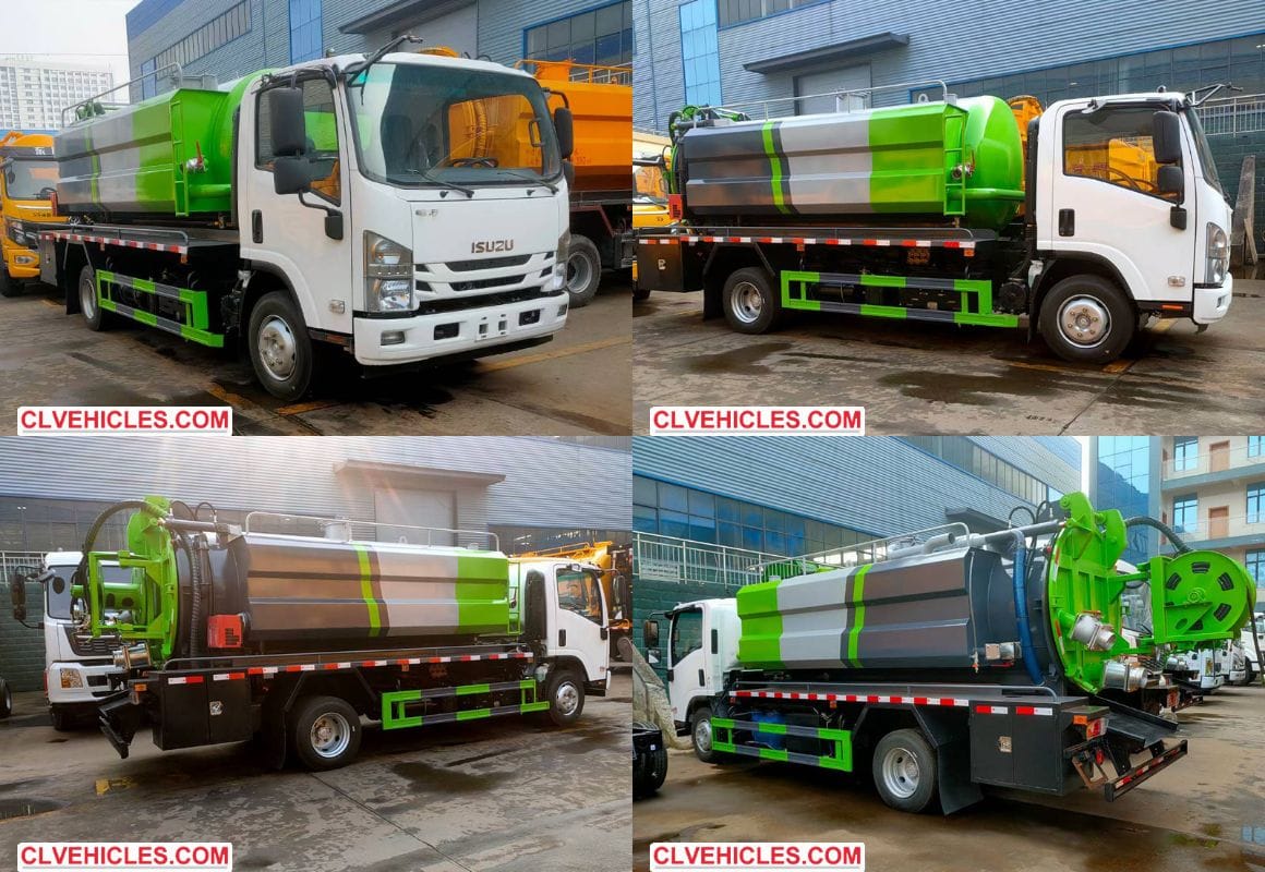 ISUZU Septic Tank Pumping Truck