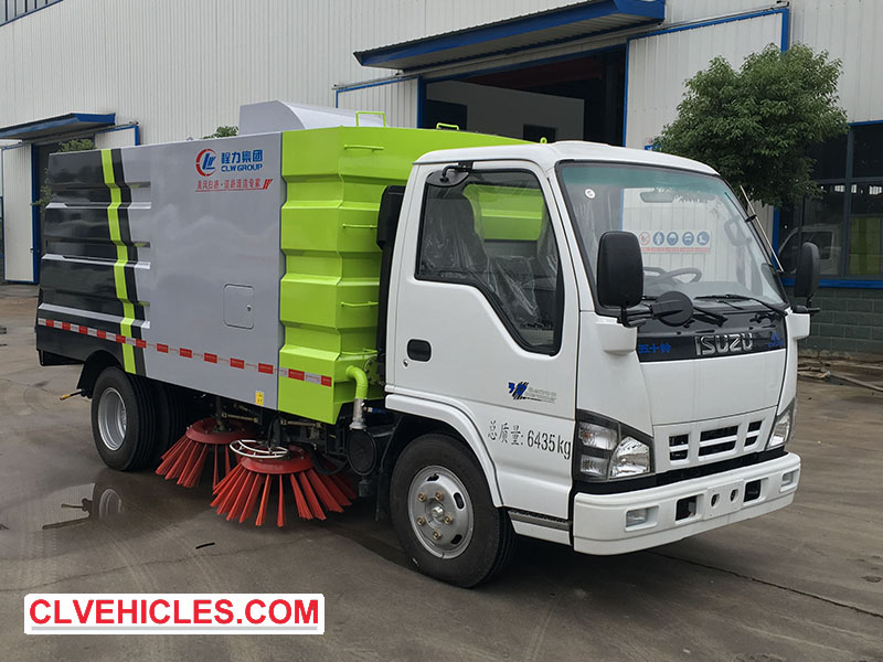 ISUZU Road sweeper truck