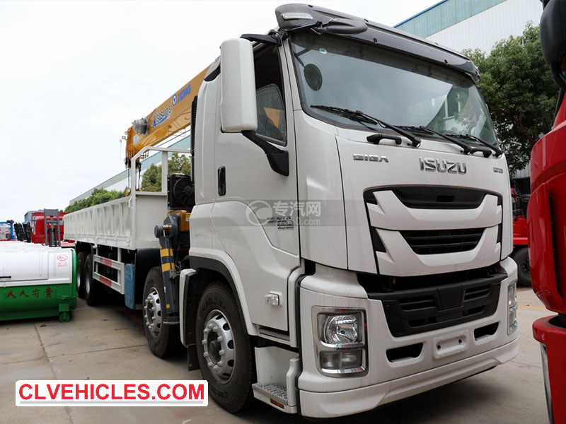 ISUZU GIGA truck with crane