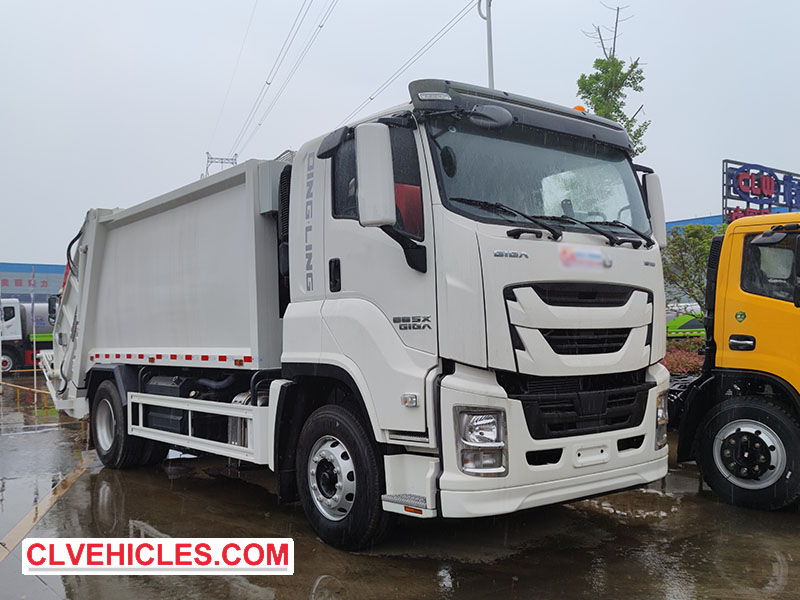 ISUZU garbage truck
