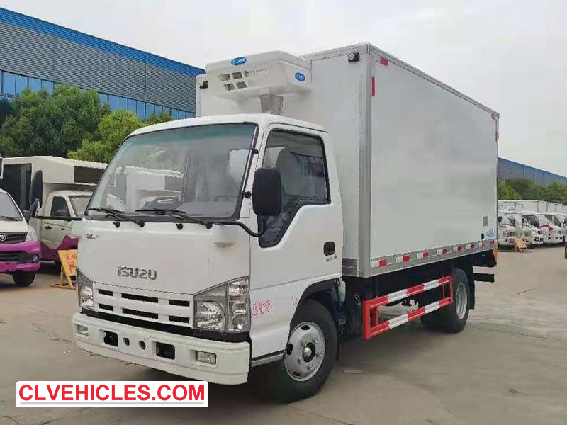 ISUZU ELF refrigerator truck