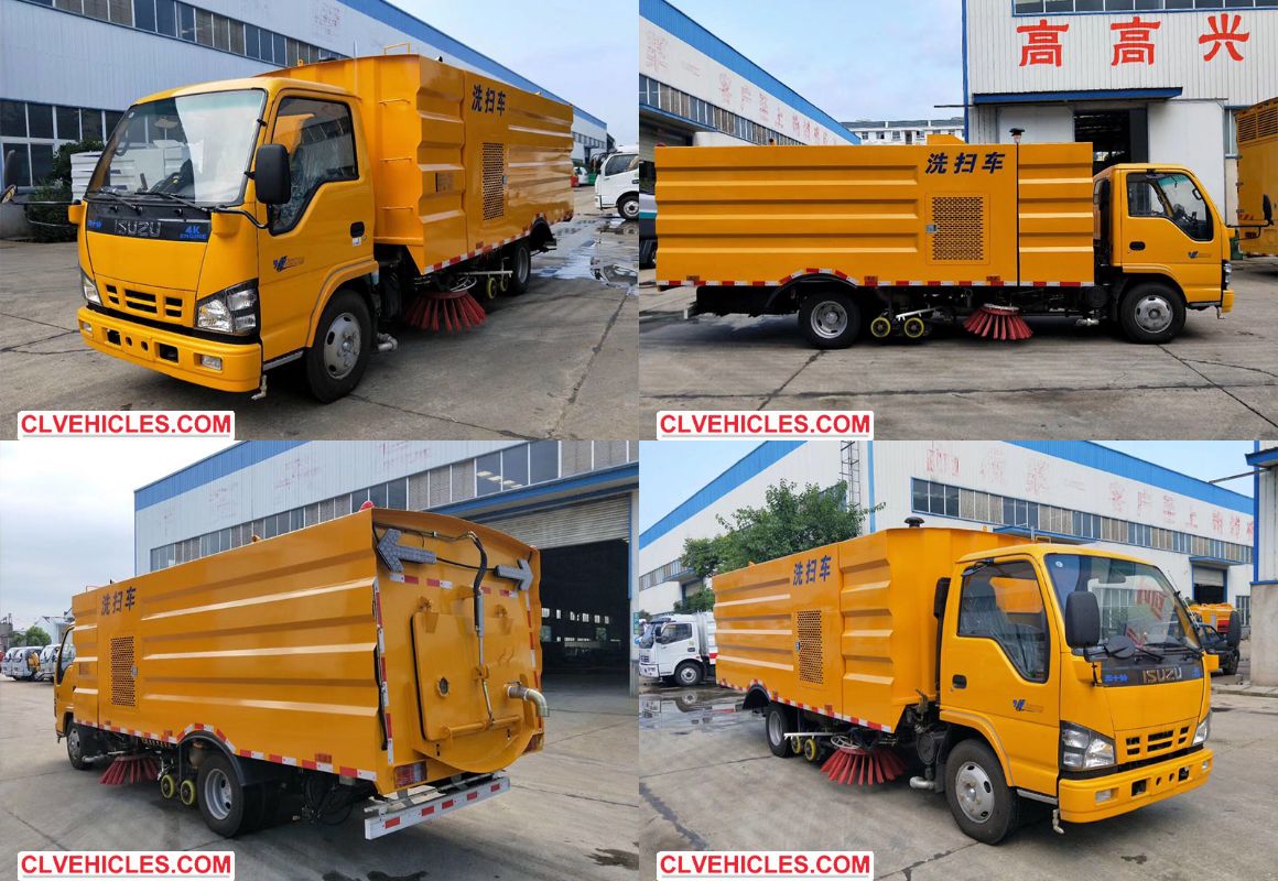 ISUZU Water Washer Sweeper Truck