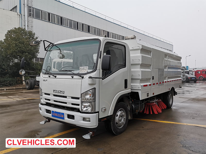 ISUZU road sweeper trucks