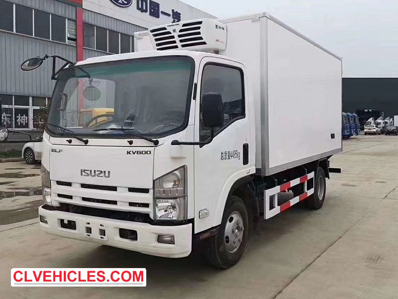 ISUZU ELF refrigerator truck